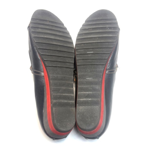 The ART Company Mary Jane Black Leather Wedges | 42 - Picture 9 of 9